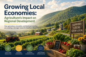 Infographic about West Virginia Agriculture